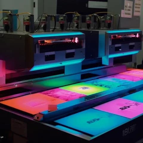 DIGITAL SPOT UV PRINTERS — wide format